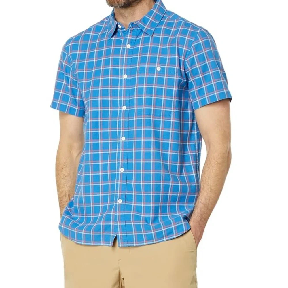 The North Face Men’s Loghill Short Sleeve‎ Shirt Blue Size Large NWT/NEW